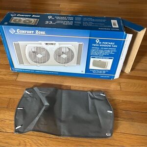 Comfort Zone Dual Window Fan